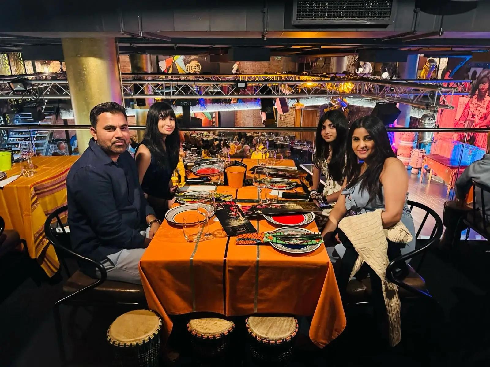 A family from the United States began their ultimate African safari in Cape Town, South Africa, with a vibrant cultural experience at GOLD Restaurant.